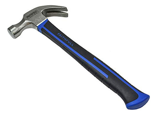 Faithfull Faich8fg Fibreglass Handled Claw Hammer 227g (8oz)