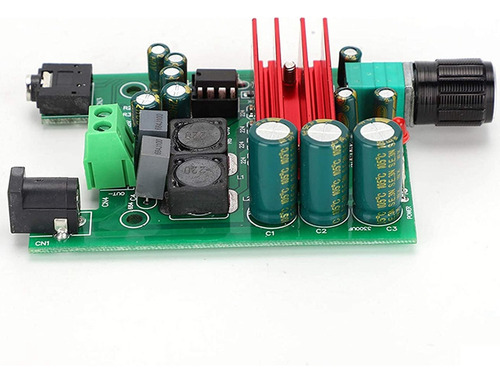 A) Placa Amplificadora De Potência Subwoofe Mono Tpa3116 De