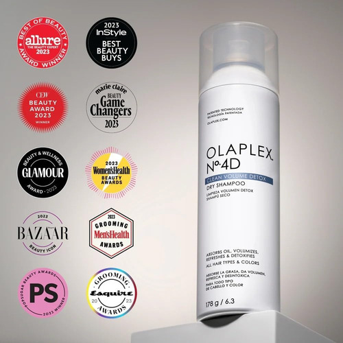 Shampoo Seco Olaplex No 4d Clean Weightless Volume, Couro