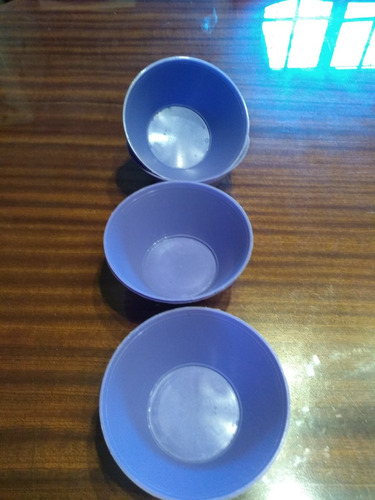  Lote X 6 Bowls Plasticos Lila Mabel