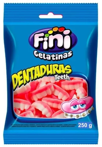 Bala Dentaduras 250g - Fini