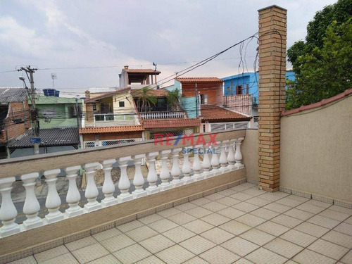 Imagem 13 de 26 de Sobrado Com 3 Dormitórios À Venda, 184 M² - Parque Continental - Guarulhos/sp - So0144