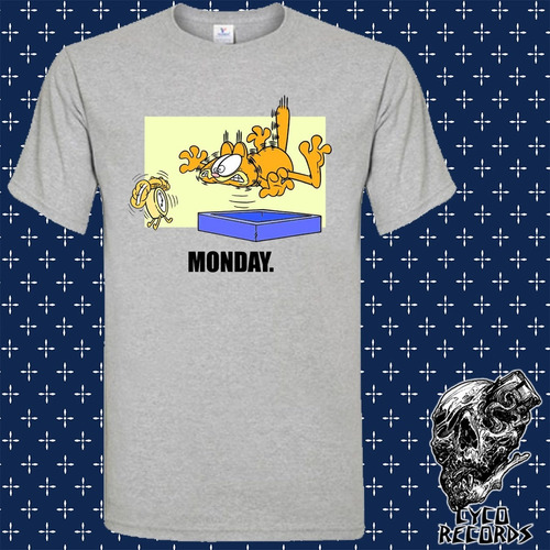 Garfield Monday - Animacion - Polera- Cyco Records