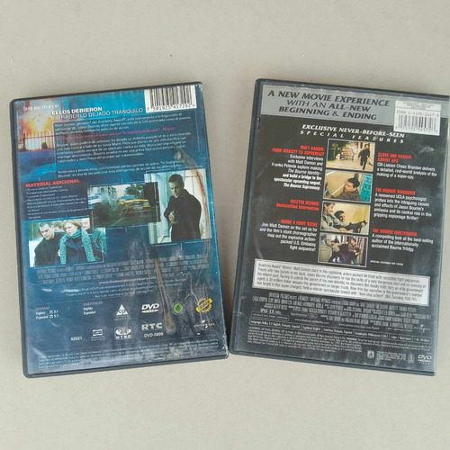 Dvd La Supremacia Bourne / The Bourne Identity Matt Damon (Usado)