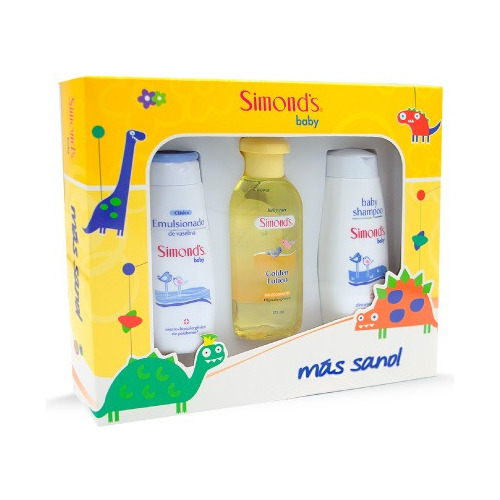 Packs Simond´s Colonia Golden + Shampoo + Crema Emulsión