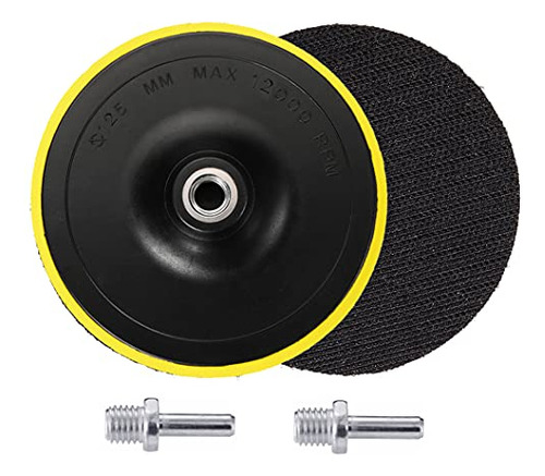 2pcs 5 Inch Hook And Loop Backing Pad Sanding Holder Po...