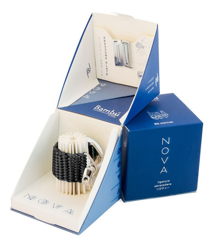 Abrazadera Bambu Nova De Hilo Para Clarinete Sib