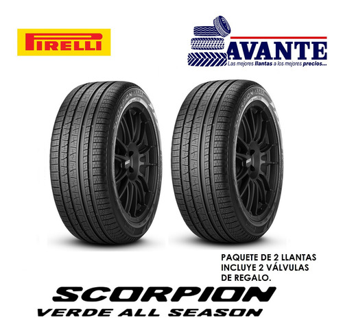 Llanta 215/65r17 Pirelli Scorpion Verde As 99h ( Paq. 2 )