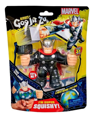 Figura Marvel Heroes Of Goo Jit Zu Thor Sunny 2234