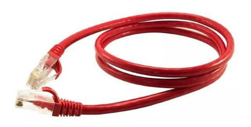 Patch Cord Cat6 Nexans 1,50 Metros Utp 4p Pvc Vermelho