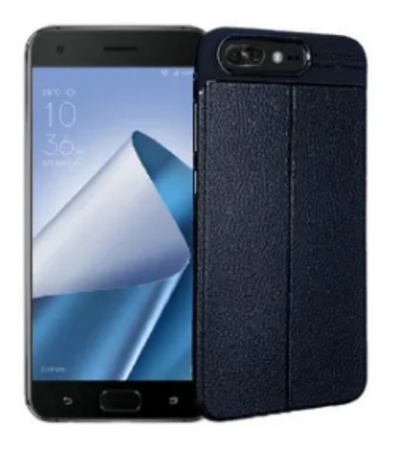 Funda Lychee Compatible Con Asus Zenfone Max Plus M1 Zb570tl