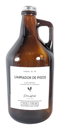 Botellón Dispenser 1900ml Lavadero/laundry Limpiador De Piso