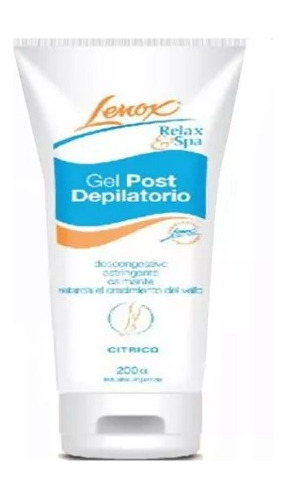 Crema Gel Post Depilatorio Relax & Spa Depi Lenox Cuo Tas