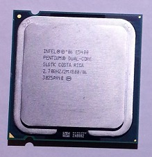 Procesador Dual Core Intel E5400 2.7 Ghz + Sticker