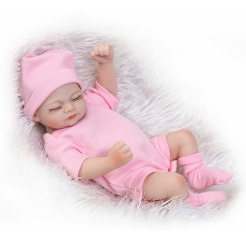 Reborn Baby Doll Girl Juguete De Baño De Bebé Cuerpo De Sili