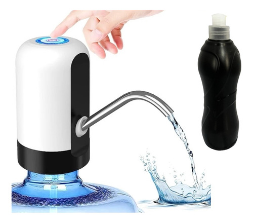 Dispenser De Agua Automatico Usb Bomba De Agua  + Botella
