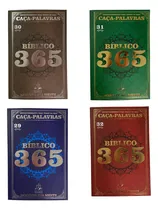 Comprar 4 Livros 365 Caça Palavras Bíblico Série Especial Ouro Prata - 365 Jogos Caça Palavra Letrão Passatempo Caça Palavras