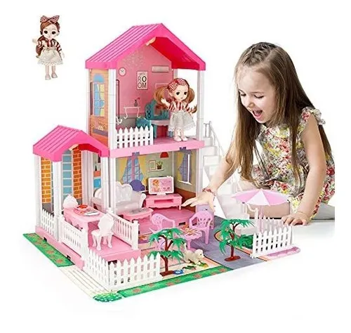 Mini barbie dream house hotsell