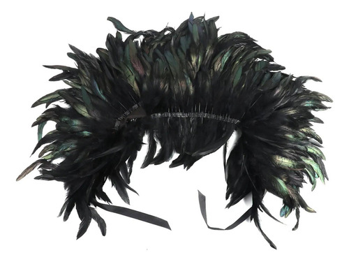 Fwefww Envoltura De Hombros Con Capa De Chal De Plumas Para Puesta