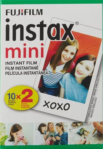 Papel fotografico Fujifilm instax mini - pack 60 hojas