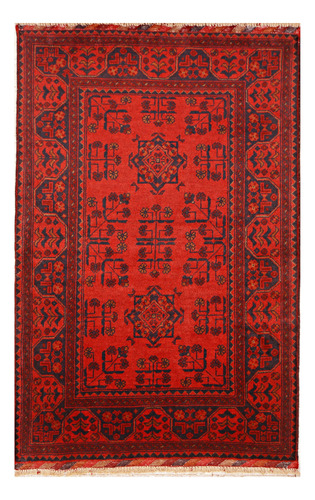 Tapetes Afgano Tribal De Oriente Hecha A Mano 150x100 Cm 1.5 M 1 M Tribal Marrón