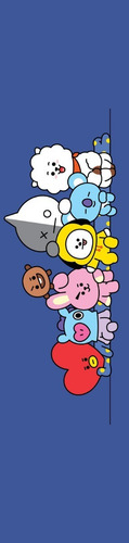 Bt21 Bts, Kit Planner, Bloco, Marca Página E Adesivo