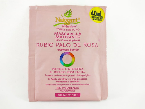 Naissant Sobre Mascarilla Palo De Rosa - mL a $51