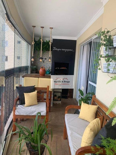 Imagem 2 de 15 de Apartamento À Venda, 91 M² Por R$ 670.000,00 - Centro - Guarulhos/sp - Ap2370