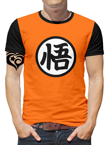 Camiseta Dragon Ball Masculina Goku Herois Anime Blusa