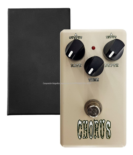 Pedal De Efecto Chorus Para Guitarra Y Bajo True Bypass Leem