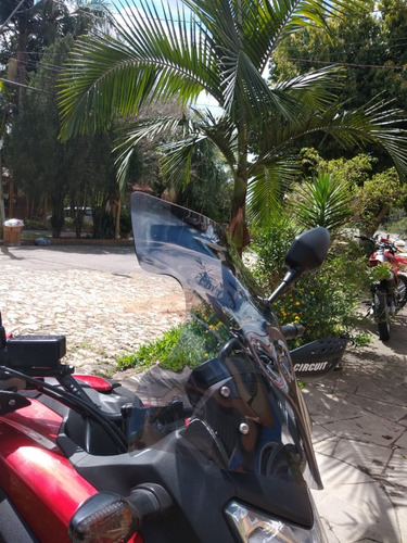 Bolha Honda Nc700x Alongada 50 Centimetros Altura C/duto