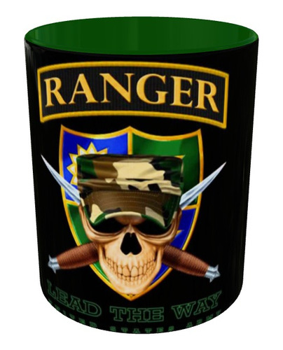 Mugs Ranger Military Pocillo Us Army