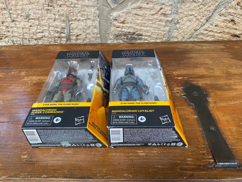 Star Wars Black Series Mandalorian Super Comando Loyalist (Usado)