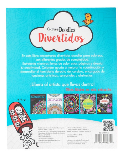 Mandalas Dreams Art Coloreando Doodles Divertidos
