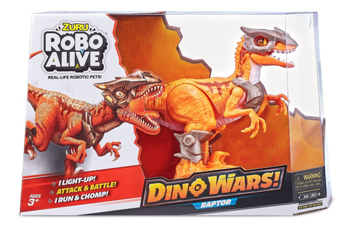 Dinosaurio Raptor War Robo Alive Zuru Universo Binario