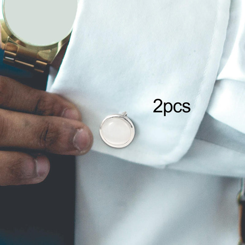 3 Gemelos Para Hombre, Gemelos De Camisa Con Estilo De