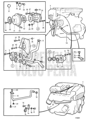 Motor Volvo Penta 120 Hp