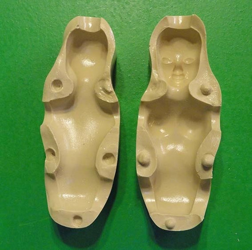 Molde De Hada Para Porcelana Fria /pasta De Goma.