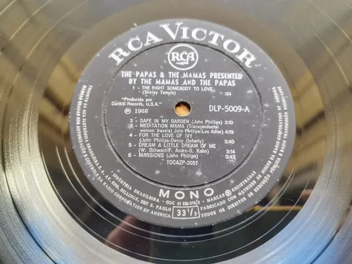 Lp The Mamas & The Papas - The Papas & The Mamas - 1968