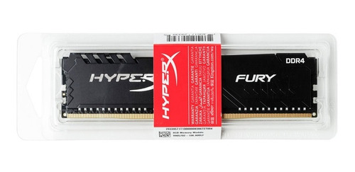 Imagen 5 de 6 de Memoria Ram Kingston Hyperx 8gb Ddr4 2666mhz Con Disipador