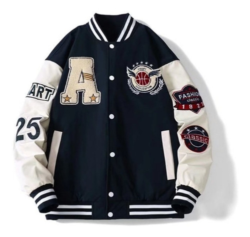 Chaqueta De Béisbol Street Hip Hop Versátil For Man [u]