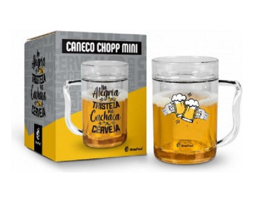 Caneca Gel Cerveja 200ml - Na Cachaça E Na Cerveja Brasfoot