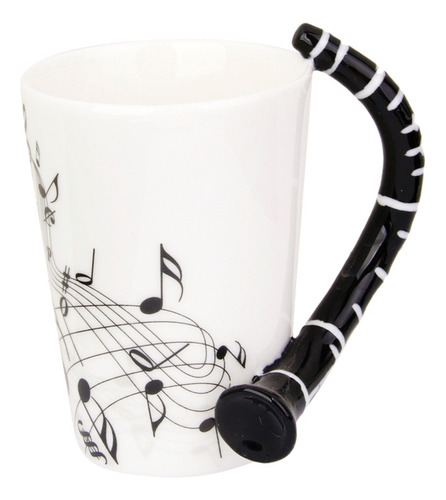 Taza De La Música Con Forma De Clarinete Mango Taza De