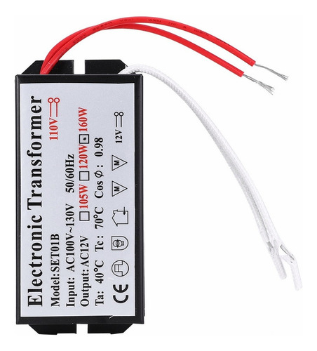 Convertidor De Voltaje Transformador Electrónico 110v A 12v
