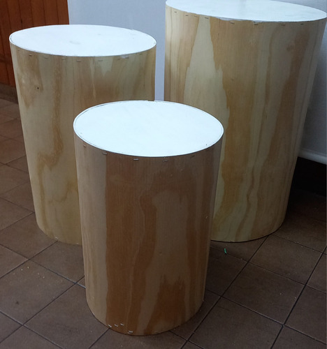 Mesas Cilindro Apilables Para Candy Bar (Usado)