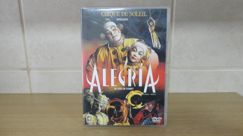 Cirque Du Soleil # Alegría # Dvd Original Ótimo Estado # F12