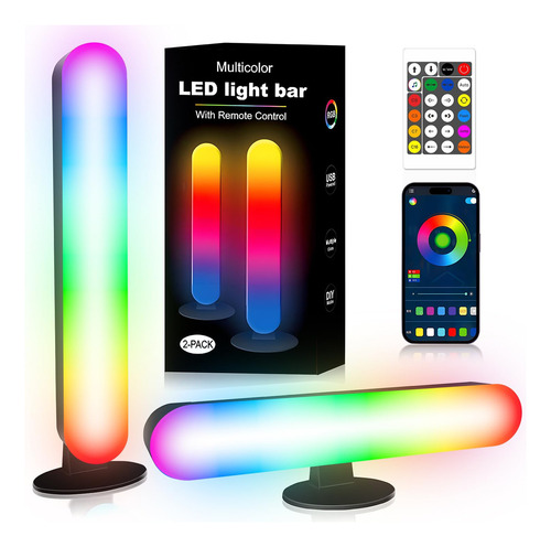 Luces Rgb Inteligentes, Captura Música, Control Bluetooth,