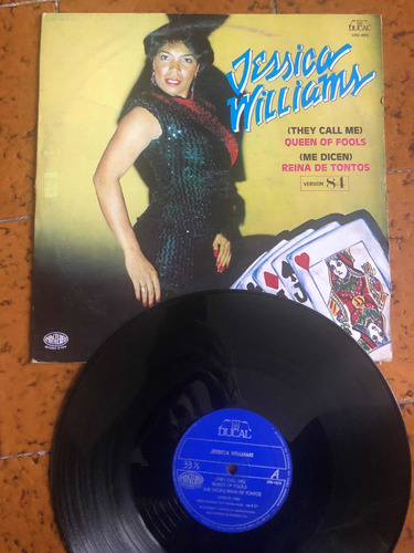 Jessica Williams Lp Queen Of Fools Reyna De Tontos 84 Vinilo