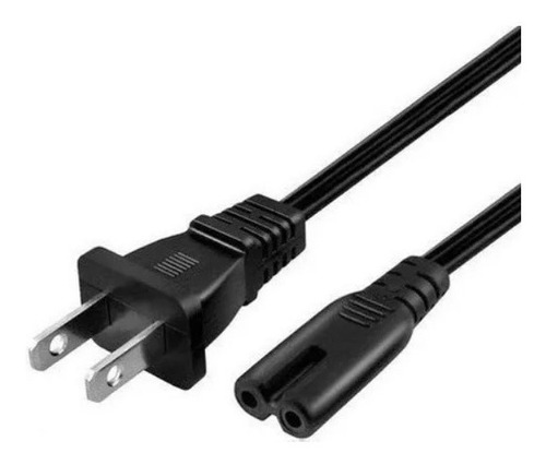 Cable De Corriente Poder Cargador Laptop 2 Polos Tipo 8