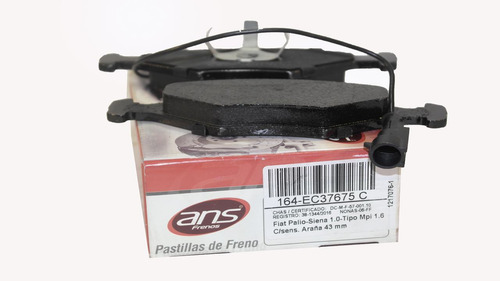 Pastillas Freno Fiat Siena Palio Uno Fiorino (delantera) Ans